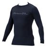 MIZUNO Pro Compression Undershirt, Low Neck/Long Sleeve [Unisex] 12JAAC9314: Navy O