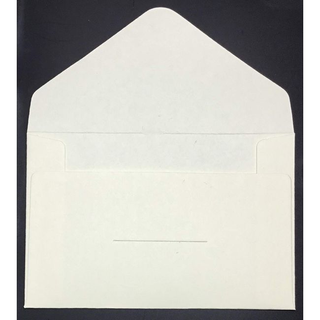 MBK Business Card No. 5 Western Envelopes Business Card Envelopes 40 Sheets Size 109 x 69 (Off-White)