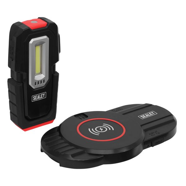 Sealey Inspection Light 3W COB & 1W SMD LED & Single Wireless Charging Base - LEDWCBCOMBO1