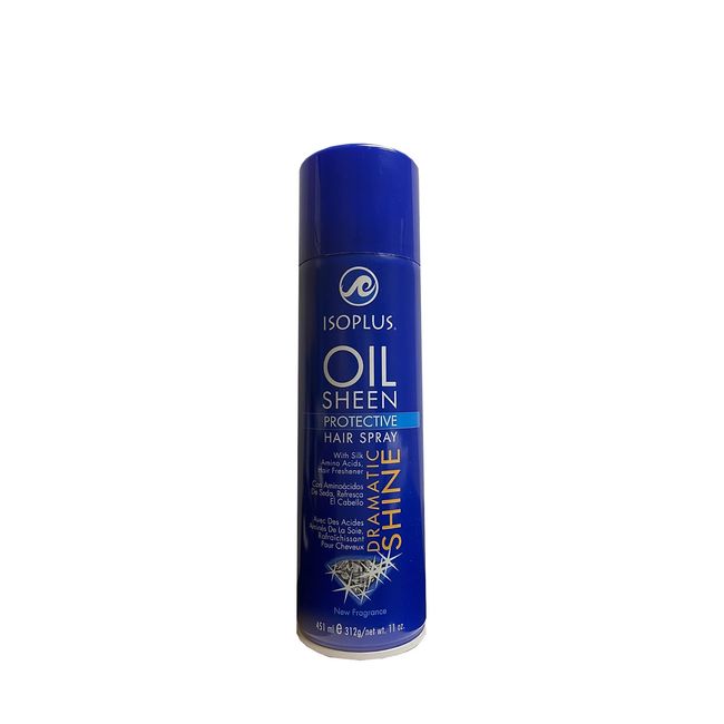 Isoplus Oil Sheen Hair Spray 11 Oz.