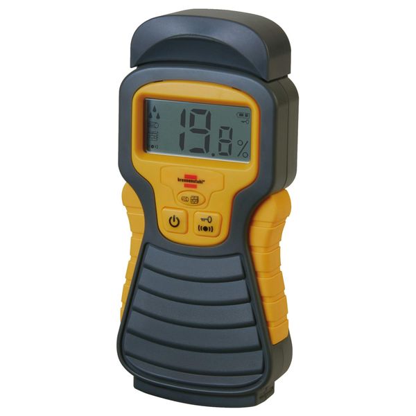 Brennenstuhl Moisture Detector MD (Moisture Meter/Moisture Meter for Wood or Building Materials, with LCD Display)