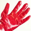 Cutters Rev Pro 5.0 Receiver Gloves Solid Red L