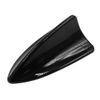 sourcingmap Self Adhesive Shark Fin Shaped Car Decorative Antenna Black