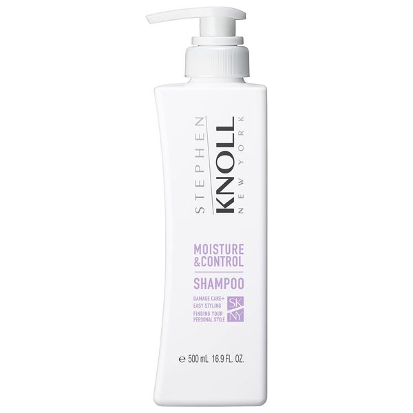 STEPHEN KNOLL Moisture Control Shampoo, W 16.9 fl oz (500 ml), Moisturizing Repair, Dry, With Pass, Protein, Amino Acids, Non-Silicone, Salon