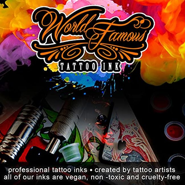 Bloodline Tattoo Ink & Sets Tattooing Inks Professional All Colors Red Blue  Pink