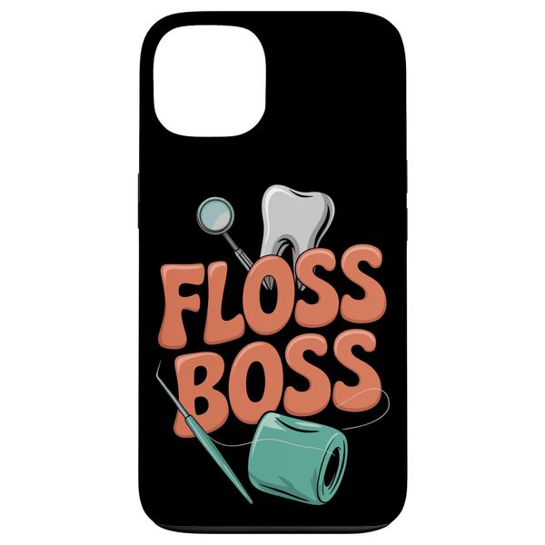 Floss Boss Oral Hygiene Enthusiast Case for iPhone 13