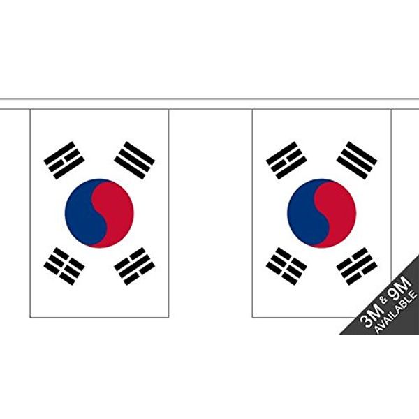 Korea South Bunting (30 flags) 9m