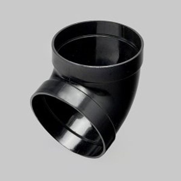 Aliaxis (Marley) 68mm Circular Downpipe Offset Bend, 67.5 Degrees, Socket/Socket, White, High Gloss, Long-Lasting
