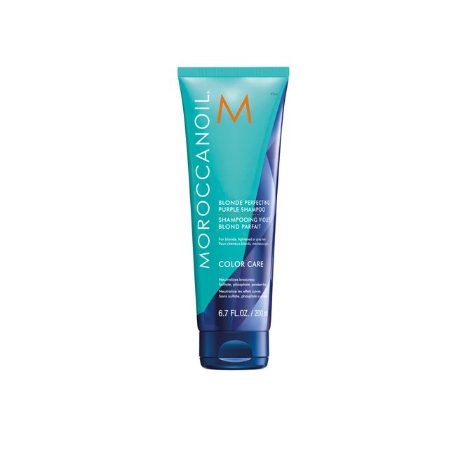 Moroccanoil Blonde Perfecting Purple Shampoo, 6.7 Fl Oz