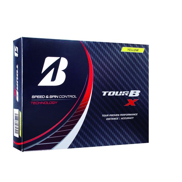 Bridgestone Tour B X Golf Balls, 2022 Model, 12 Balls