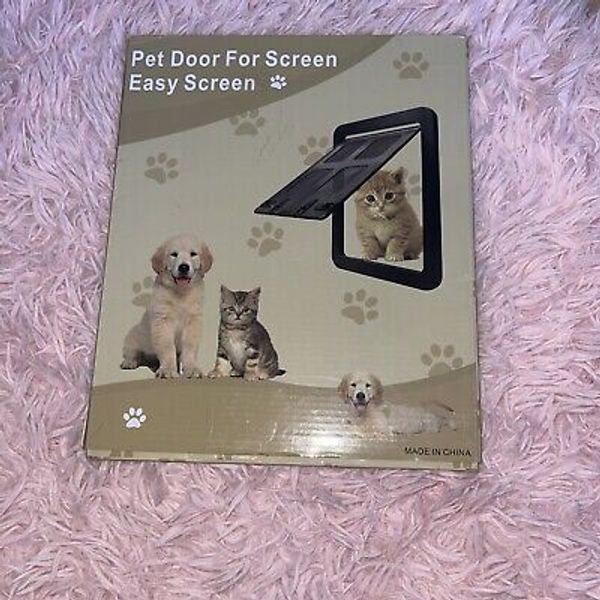 Pet Door for Screen Easy Screen