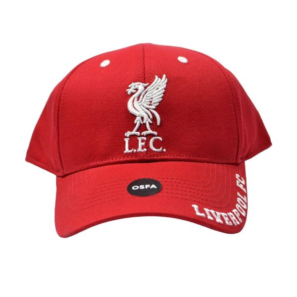 Liverpool Baseball Cap Mass Frost Red White Snapback