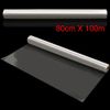 100m X 80cm Clear Florist & Craft Waterproof Cellophane Plain Gift Wrap Hamper Roll (Material: Polypropylene)