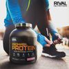 Rivalus Promasil Soft Serve Vanilla (8 Source) Sustained Blend W/Whey Isolate + Casein 2 Lbs 907 gram