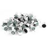 sourcing map 50 Pcs Electret Microphone Inserts 9767 with PCB Pins Condenser