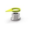 Qty 10 - Loose Wheel Nut Indicator, 33mm, Torque (Yellow)