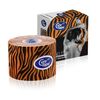 CureTape® Art Orange Tiger Waterproof Kinesiology Tape | The Best Adhesion K-Tape | Medical Kinesiology Sports Tape | Waterproof Muscle Tape | for Increased Athletic Performance & Faster Recovery