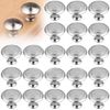 40PCS Brushed Nickel Cabinet Knobs Drawer Pulls Stainless Steel Kitchen Hardware