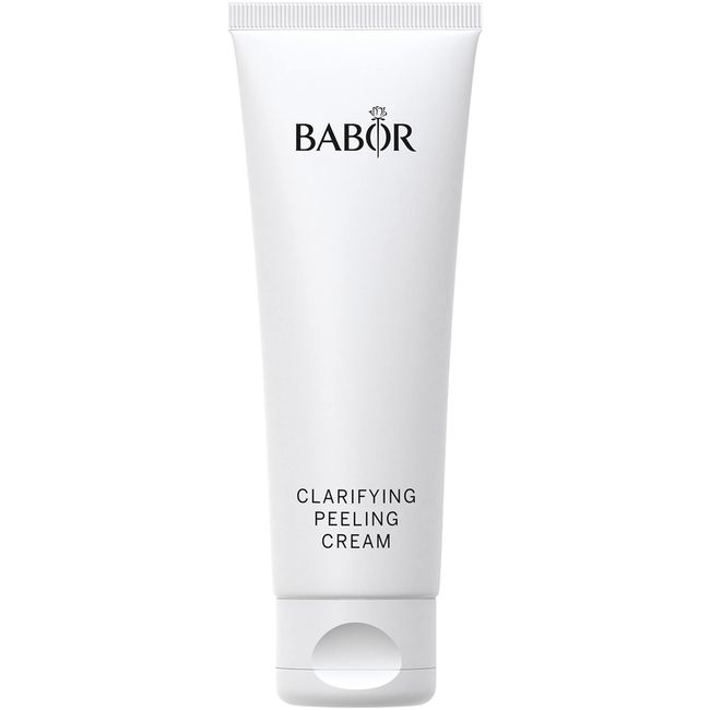 BABOR Clarifying Peeling Cream für ölige Haut, Klärendes Gesichtspeeling, Vorbereitung für Pflege und Selbstbräuner, Ohne Alkohol, Vegane Formel, 1 x 50 ml