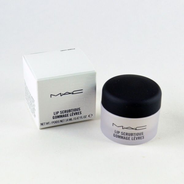 Mac Lip Scrubtious SWEET VANILLA - Full Size 0.47 Oz. / 14mL