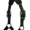 ProSafe Horse Headcollar in Black - Extra Padding - Adjustable at Nose and Poll Strap - Pony