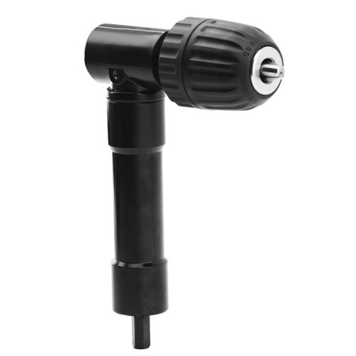 0.8-10mm Right Angle Bend Extension 90 Degree Right Angle Electric Drill Chuck Cordless Drill Adapter Right Angle Drill Attachment(size:8mm)