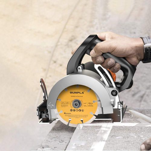 Gunpla 3 Pieces 115mm Diamond Cutting Blade Continuous Segmented Turbo Rim Dry Wet Circular Saw 4.5 inch Cutter Angle Grinder Disc 7/8 inch Arbor 22.2mm with Reducing Ring 5/8 inch for Tile Masonry