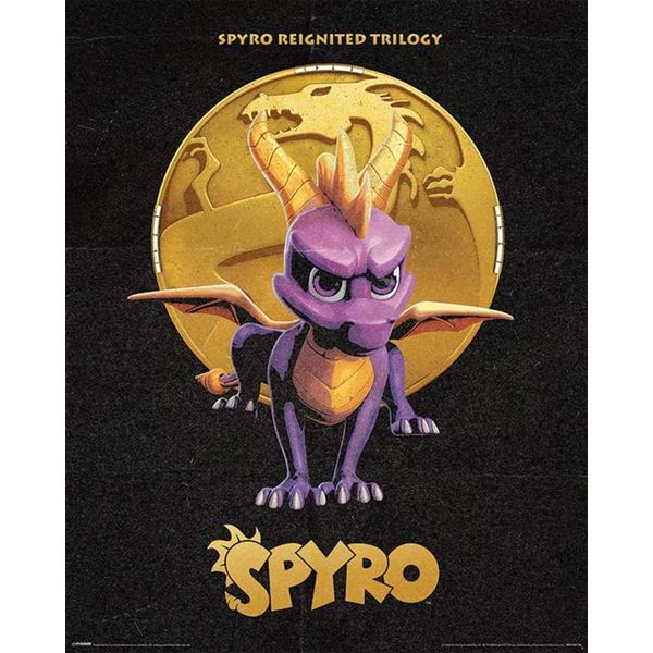 SPYRO - Mini Poster 40X50 - Golden Dragon