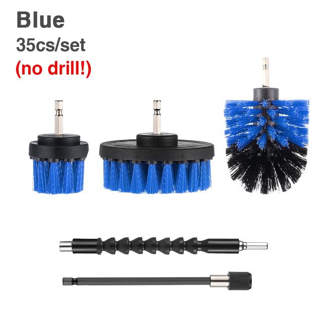 Drill Brush Power Scrubber by Useful Products - Carpet Cleaner - Car  Cleaning Brush Kit - Grill Brush - Oven Cleaner - Shower Cleaner -  Household