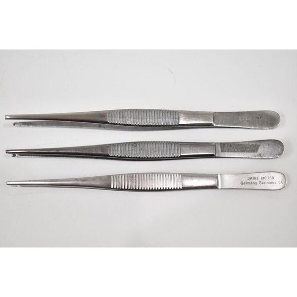 Surgical Medical Tissue Forceps 5.75" OR Grade Stainless Instruments SET of 3