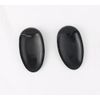 10Pairs Black Plastic Professionale Ear Cover Shield Protector Hairdressing Dye Coloring B Bathing Shower Caps Waterproof Ear Prtotection Earmuff for Hair Salon Women Spa