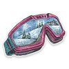 Snowboard Goggles Vinyl Sticker Decal Travel 5"