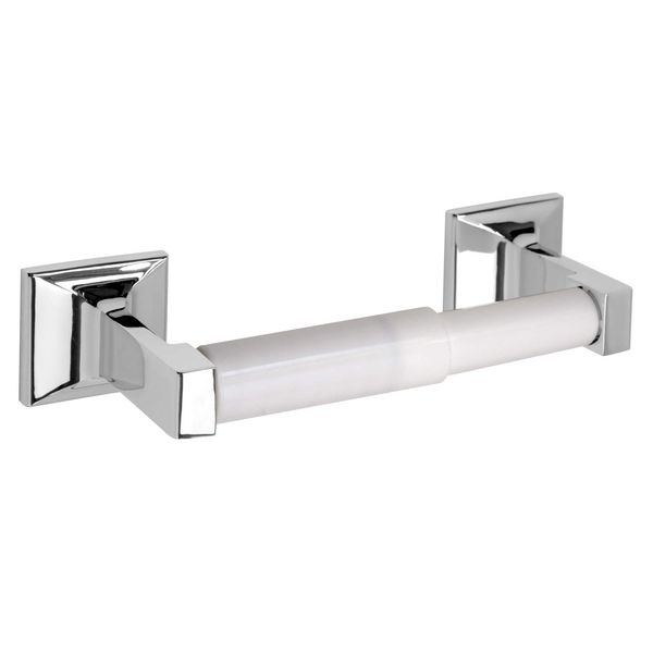 Design House 533042 Millbridge Bath Accessories, Toilet Paper Holder, Polished Chrome