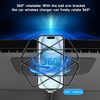 Car Wireless Charger Cup Holder 15W Fast Charging Mount Adjustable For iPhone