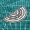 Precision Marking Protractor Stainless Steel Angle Protractor Measuring Tool Electroplated Black Woodworking Ruler Angle Measure Tool