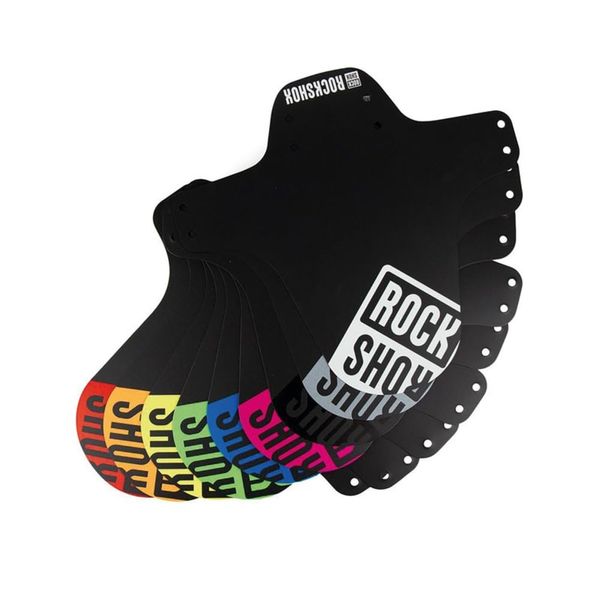 RockShox MTB Fork Fender Black with Gloss Silver Print