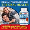 B.Fresh - Dental Probiotic Supplements | 2 Months Supply |Dental Probiotic for Bad Breath & Gum Care - 7 Billion CFU- Oral Health | Fights Bad Breath, Healthy Teeth & Gums | 120 Sugar-Free Capsules