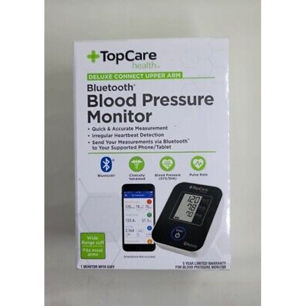 TopCare Health • Upper Arm Bluetooth Blood Pressure Monitor