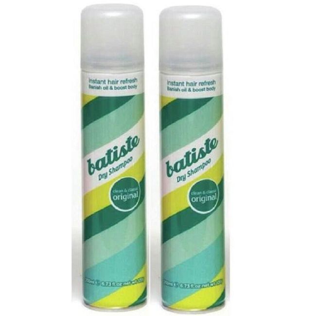 Batiste ORIGINAL Dry Shampoo 200 mL/6.73 oz (2 Pack) #87073