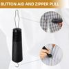 2 Pieces Button Hook，Zip Puller Aid One Hand Buttons Aids Button,for Seniors Arthritis Limited Dexterity Weak Hands