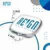 Bleu Reign Compact Personalized Pocket Mirror Custom Name Gradients Pattern Design Oceanic Blues