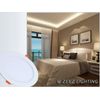 10X 9W 5-Inch Square Cool White Canless Dimmable LED Recessed Ceiling Down Light