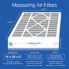 Air Bear 16x25x5 (4 7/8) AC Filter Replacement MERV 10 Plus Carbon 1 Pack