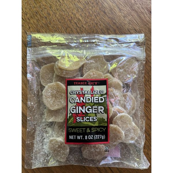 Trader Joe's Crystallized Candied Ginger - Dried Fruit, 8 oz.