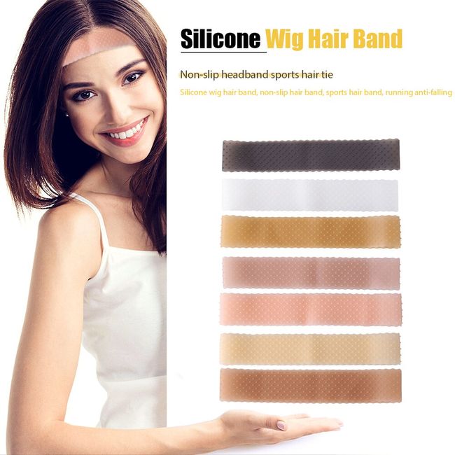 Wig Grip Adjustable Head Band silicone Elastic Comfortable hair gripper Band