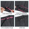 Drawstring Threader Tool, 2 PCS Plastic Drawstring Threader Replacement Flexible Hoodie String Threader, Easy & Quick Sewing Needle Rope Threader Clips for Jackets Coats Pants Hoodies Sweaters