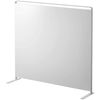 Yamazaki Kitchen Freestanding Steel Panel Vertical white