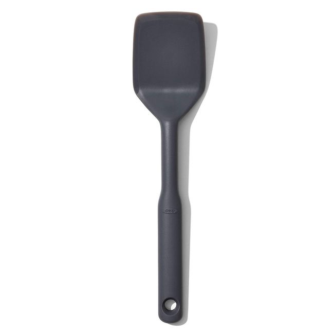 OXO Silicone Mini Turner Spatula, Black