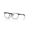 Oakley OY3003 Flip Kick Rectangular Sunglasses, Satin Black/Demo Lens, 51 mm
