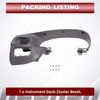 Upper Dashboard Pad Bezel W/Switch Air Vent Compatible with 1997-2003 Ford F150